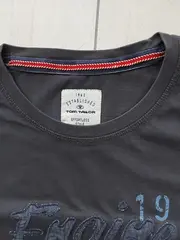 Vorschaubild 3 von Herren T-Shirt Engine Service Gr. 50/L Grau Stickerei