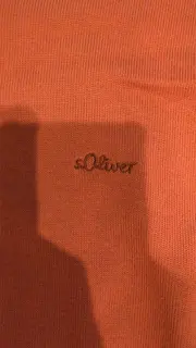 Vorschaubild 5 von Herren Pullover Basic Baumwolle Langarm Rundhals Orange M