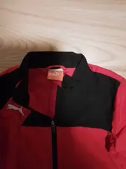 Vorschaubild 2 von Kinder Trainingsjacke Gr. 128 Rot Schwarz Sportjacke