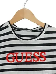 Vorschaubild 2 von Damen T-Shirt Gr. S gestreift schwarz weiß Logo rot Casual