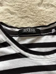 Vorschaubild 4 von Damen T-Shirt Gr. S gestreift schwarz weiß Logo rot Casual