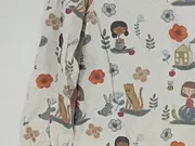 Vorschaubild 3 von Langarmshirt Mädchen Gr. 110 Tiermotive Natur Beige Baumwolle