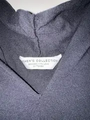 Vorschaubild 4 von Damen T-Shirt mit Kapuze Schwarz Gr. 40/42 Viskose Casual