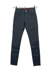 Vorschaubild 1 von Damen Stoffhose Skinny Grau Gr. W28/36 Viskose Stretch