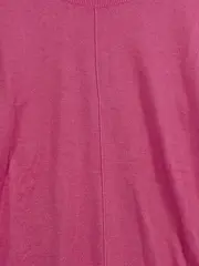 Vorschaubild 3 von Damen Pullover Pink Gr. L Baumwolle Viskose Oversized