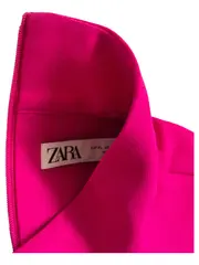 Vorschaubild 3 von Damen Bluse Ärmellos Stehkragen Pink Gr. XL 42