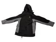 Vorschaubild 2 von TCM Herren Softshelljacke Gr. L schwarz grau Kapuze Outdoor