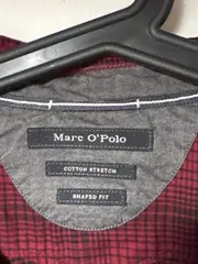 Vorschaubild 4 von Herren Freizeithemd Langarm Kariert Baumwolle Rot M