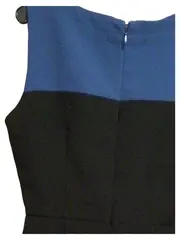 Vorschaubild 3 von Petite Businesskleid Damen Gr. 36/00P Schwarz Blau Elegant