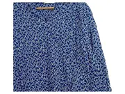 Vorschaubild 3 von Damen Bluse Langarm Blau Abstrakt Einheitsgröße