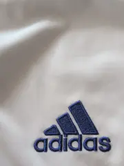 Vorschaubild 5 von Sport Langarmshirt Herren Gr. M Weiß Blau Climalite Fußball