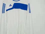 Vorschaubild 3 von Sport Langarmshirt Herren Gr. M Weiß Blau Climalite Fußball