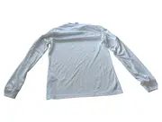 Vorschaubild 2 von Sport Langarmshirt Herren Gr. M Weiß Blau Climalite Fußball