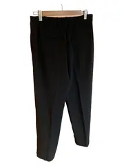 Vorschaubild 2 von Damen Anzughose Schwarz Gr. 38 Wide Leg Business Hose Elegant