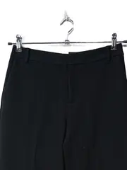 Vorschaubild 3 von Damen Anzughose Schwarz Gr. 38 Wide Leg Business Hose Elegant