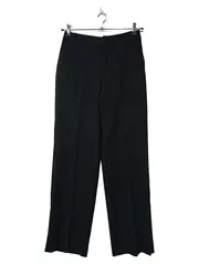 Vorschaubild 1 von Damen Anzughose Schwarz Gr. 38 Wide Leg Business Hose Elegant