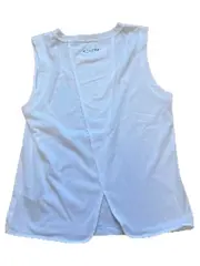 Vorschaubild 3 von Mädchen Sport Tank Top Shirt Gr. 164 Weiß Logo-Print