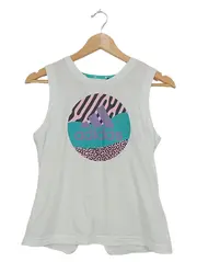 Vorschaubild 1 von Mädchen Sport Tank Top Shirt Gr. 164 Weiß Logo-Print