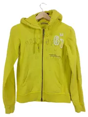 Vorschaubild 1 von Damen Kapuzenpullover Hoodie Gr. XS Gelb Baumwolle