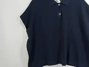 Vorschaubild 4 von Poloshirt Damen Kurzarm Viskose Blau Gr. 38 M Casual