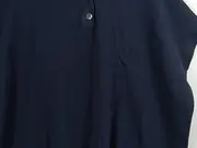 Vorschaubild 3 von Poloshirt Damen Kurzarm Viskose Blau Gr. 38 M Casual