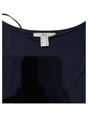 Vorschaubild 4 von Blusenkleid Damen Gr. 34/XS Dunkelblau Viskose