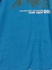 Vorschaubild 3 von Herren T-Shirt Blau XL Print Casual Baumwolle