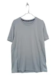 Vorschaubild 1 von Sport Shirt Herren Gr. M Grau Funktionsshirt Laufshirt
