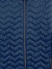 Vorschaubild 3 von Steppjacke Damen Blau Gr. 44/XXL Outdoor Leicht Polyamid