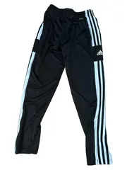 Vorschaubild 3 von Squadra 21 Trainingshose Kinder Gr. 152 Schwarz Weiß Sport