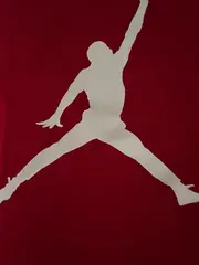Vorschaubild 3 von Jordan T-Shirt Herren Rot Gr. M Logo Print Sportlich Freizeit Baumwolle