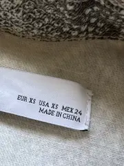 Vorschaubild 6 von Damen Hemdjacke Schlangenprint Nieten Grau Gr. XS/34 Baumwolle