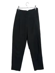 Vorschaubild 1 von Stoffhose Damen Elegant Business Schwarz Gr. S/34 Falten