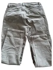 Vorschaubild 2 von Cordhose Damen Oliv Grün XS 34 Cord Hose Casual Baumwolle