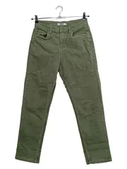 Vorschaubild 1 von Cordhose Damen Oliv Grün XS 34 Cord Hose Casual Baumwolle