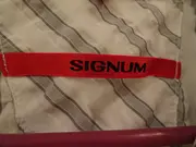 Vorschaubild 3 von Signum Herren Freizeithemd Kurzarm Gestreift Weiß Grau Gr. XL