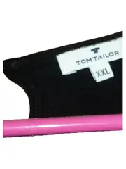 Vorschaubild 3 von Damen T-Shirt Schwarz Gr. XXL Baumwolle Modal Casual