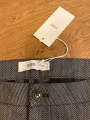 Vorschaubild 5 von Damen Anzughose Gr. 33 Grau Wolle Business Stoffhose NEU