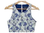 Vorschaubild 3 von Damen Freizeitkleid ärmellos Blumenmuster Gr. 34/XS Mehrfarbig