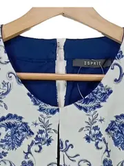 Vorschaubild 5 von Damen Freizeitkleid ärmellos Blumenmuster Gr. 34/XS Mehrfarbig