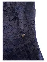 Vorschaubild 4 von Damen Spitzenkleid Etuikleid Dunkelblau Elegant Gr. S NEU