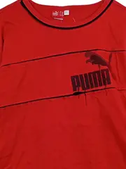 Vorschaubild 2 von Langarmshirt Herren XL Rot Logo-Print Baumwolle Sportlich