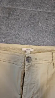 Vorschaubild 3 von Chino Shorts Damen Beige Gr. W31 L26 Baumwolle Freizeit