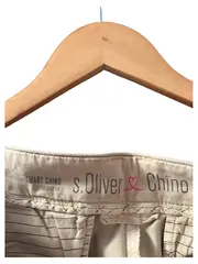 Vorschaubild 3 von Smart Chino Damen Stoffhose Gr. 38 Beige Relaxed Fit