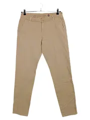 Vorschaubild 1 von Smart Chino Damen Stoffhose Gr. 38 Beige Relaxed Fit
