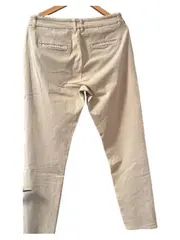 Vorschaubild 2 von Smart Chino Damen Stoffhose Gr. 38 Beige Relaxed Fit