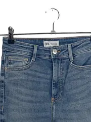 Vorschaubild 5 von Damen Jeans High Waist Skinny Blau Gr. 36 W28 Stretch Denim