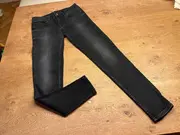 Vorschaubild 3 von Damen Jeans Slim Fit Gr. 36 W28 Grau Denim Stretch Skinny
