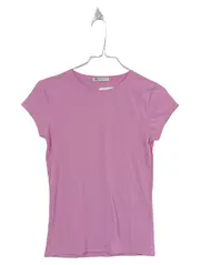 Vorschaubild 1 von Damen T-Shirt Basic Kurzarm Pink Gr. 38 M