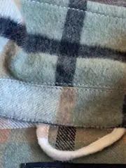 Vorschaubild 4 von Damen Hemdjacke Shacket kariert Gr. 38/M grün beige Wolle